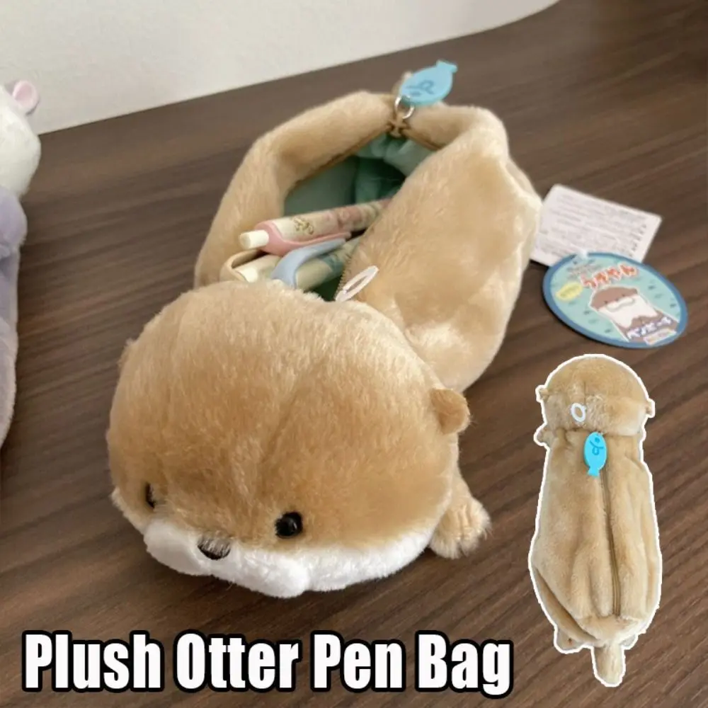 Multi-function Plush Pen Bag Otter Large Capacity Pencil Case Stationery Bag School Office
Multi-function Plush Pen Bag Otter Large Capacity Pencil Case Stationery Bag School Office