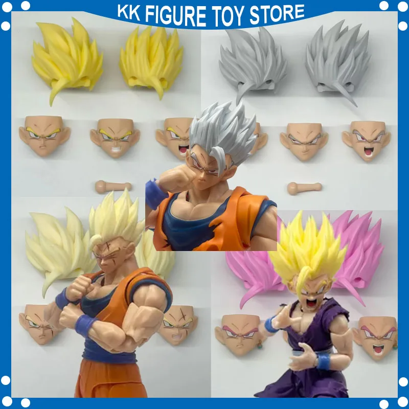 HM Dragon Ball SHF SSJ Son Gohan Ultimate Gohan Beast Color Heads Accessories Head Gohan Head Accessory sculpt Action Figures
HM Dragon Ball SHF SSJ Son Gohan Ultimate Gohan Beast Color Heads Accessories Head Gohan Head Accessory sculpt Action Figures