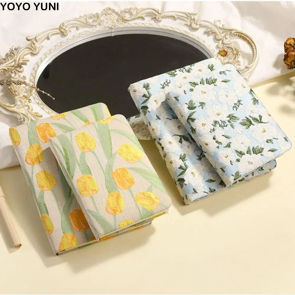 Vintage Embroidered Notebook Matte Finish Stylish Printed Notepad Multi-Purpose Cotton Cloth Binding Student Diary
Vintage Embroidered Notebook Matte Finish Stylish Printed Notepad Multi-Purpose Cotton Cloth Binding Student Diary
