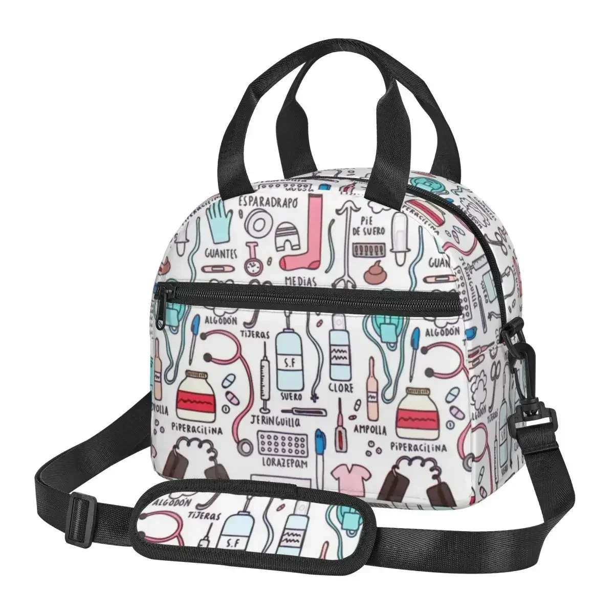 Travel Nurse Bag With Should Strap Insulated Lunch Bags Women Food Case Cooler Warm Bento Box for Kids School
Travel Nurse Bag With Should Strap Insulated Lunch Bags Women Food Case Cooler Warm Bento Box for Kids School