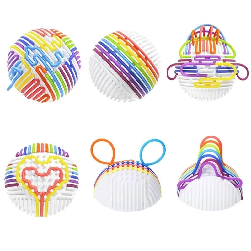 Q81A Stress Relief Sensory Activity Ball Toy Split Design with Rubber Ropes Great for Children Concentration Student Calming
Q81A Stress Relief Sensory Activity Ball Toy Split Design with Rubber Ropes Great for Children Concentration Student Calming