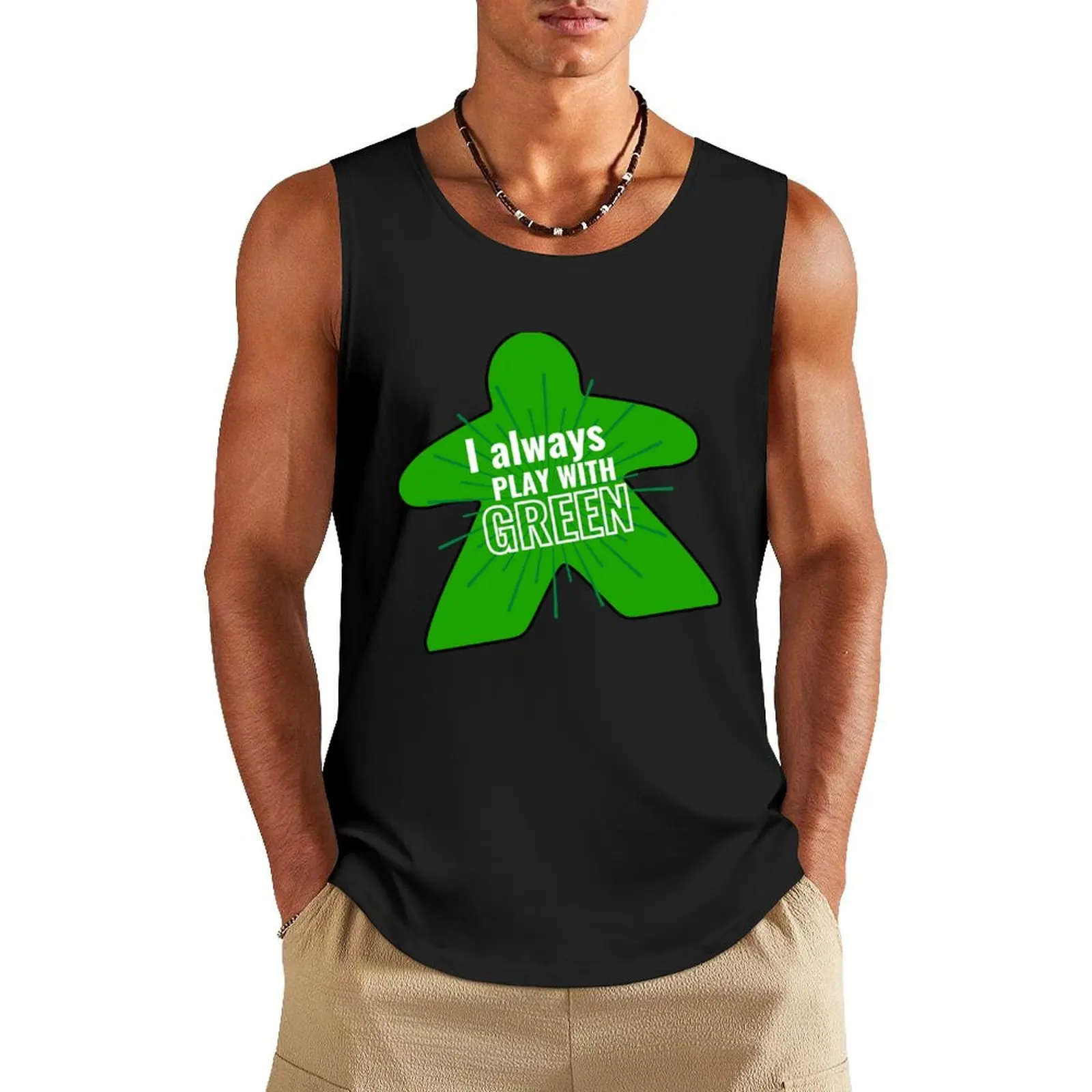 I Always Play With Green Tank Top anime gym summer clothes men 2025 Vests gym wear men
I Always Play With Green Tank Top anime gym summer clothes men 2025 Vests gym wear men