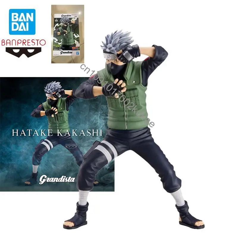 In Stock Bandai Banpresto Original Grandista NARUTO Shippuden Hatake Kakashi Figure collect Ornaments desktop cute Cartoon 
In Stock Bandai Banpresto Original Grandista NARUTO Shippuden Hatake Kakashi Figure collect Ornaments desktop cute Cartoon