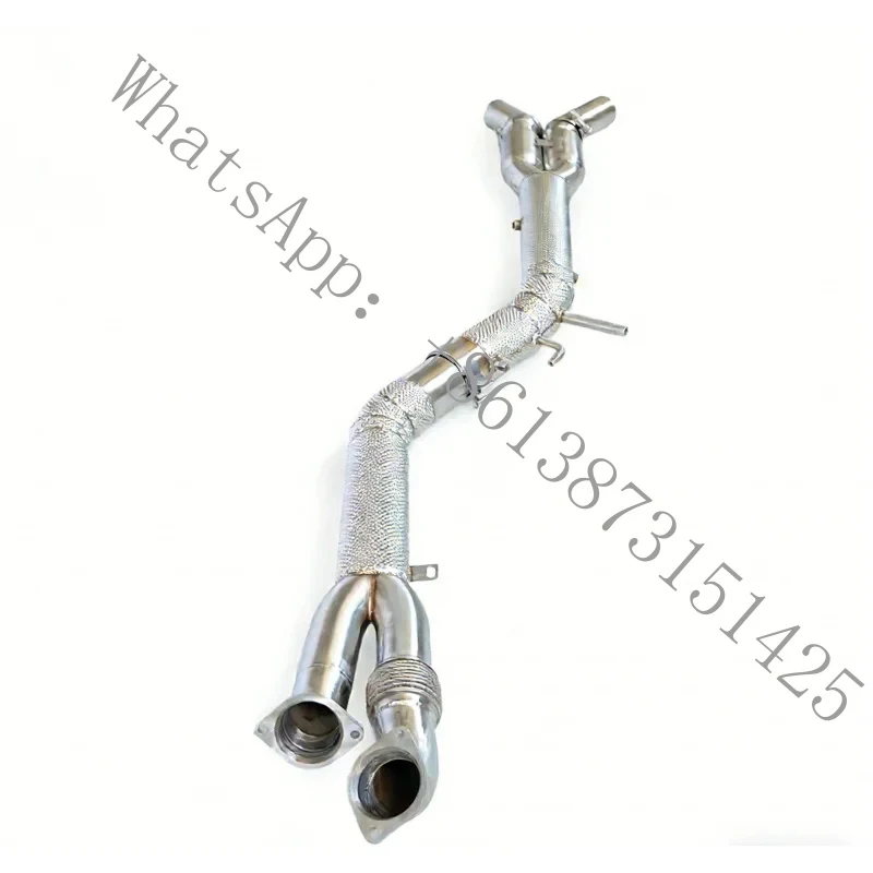 304SS High Quality Polished Exhaust Middle Pipe Fit M3, M4, G80, G82, M2/M2C, G87 3.0T2021-2023 Auto Parts Modification
304SS High Quality Polished Exhaust Middle Pipe Fit M3, M4, G80, G82, M2/M2C, G87 3.0T2021-2023 Auto Parts Modification
