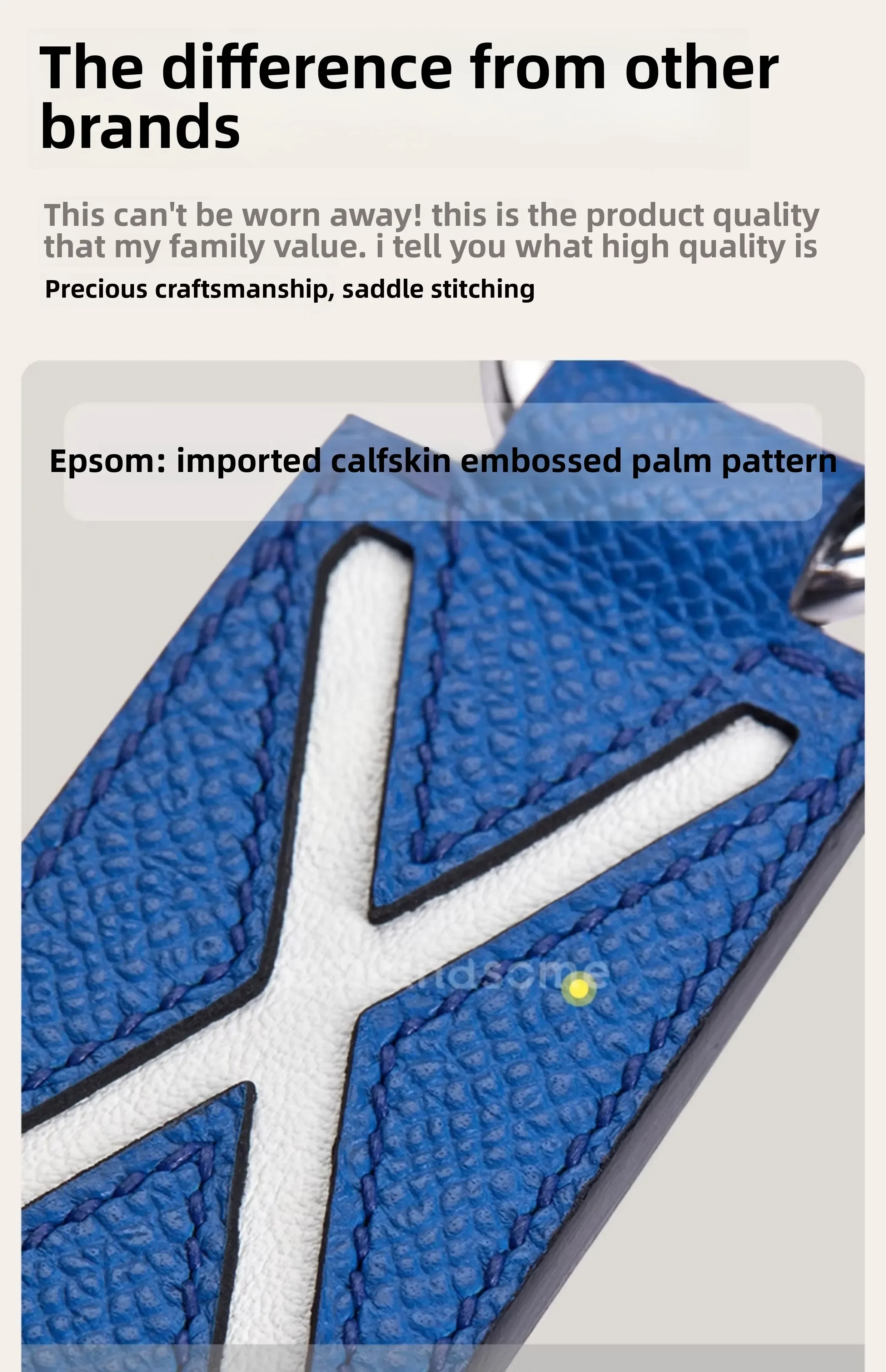 Handmade Pig Nose Keychain Dual Color Leather Bag Car Accessory with Stainless Steel Hook
Handmade Pig Nose Keychain Dual Color Leather Bag Car Accessory with Stainless Steel Hook