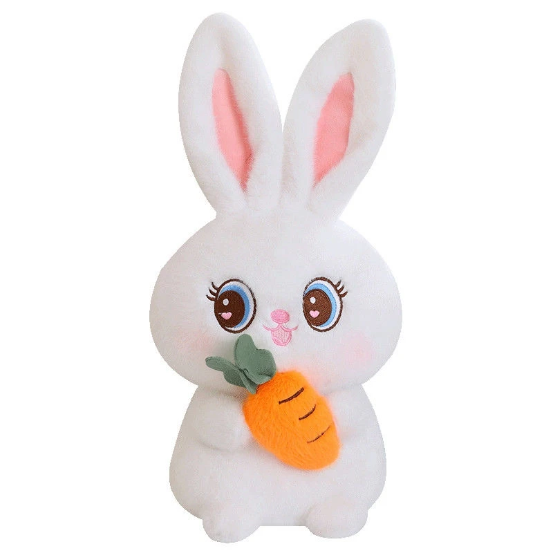 40cm Radish Rabbit Plush Toy Kawaii Backpack Style Big-eyed Rabbit Soothing Doll as a Birthday and Christmas Gift for Children
40cm Radish Rabbit Plush Toy Kawaii Backpack Style Big-eyed Rabbit Soothing Doll as a Birthday and Christmas Gift for Children