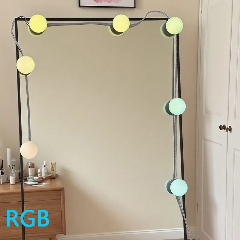 2025 NEW Vanity Mirror Lights Kit Adjustable Color And Brightness With 10 LED Light Bulbs Fixture Strip For Makeup
2025 NEW Vanity Mirror Lights Kit Adjustable Color And Brightness With 10 LED Light Bulbs Fixture Strip For Makeup