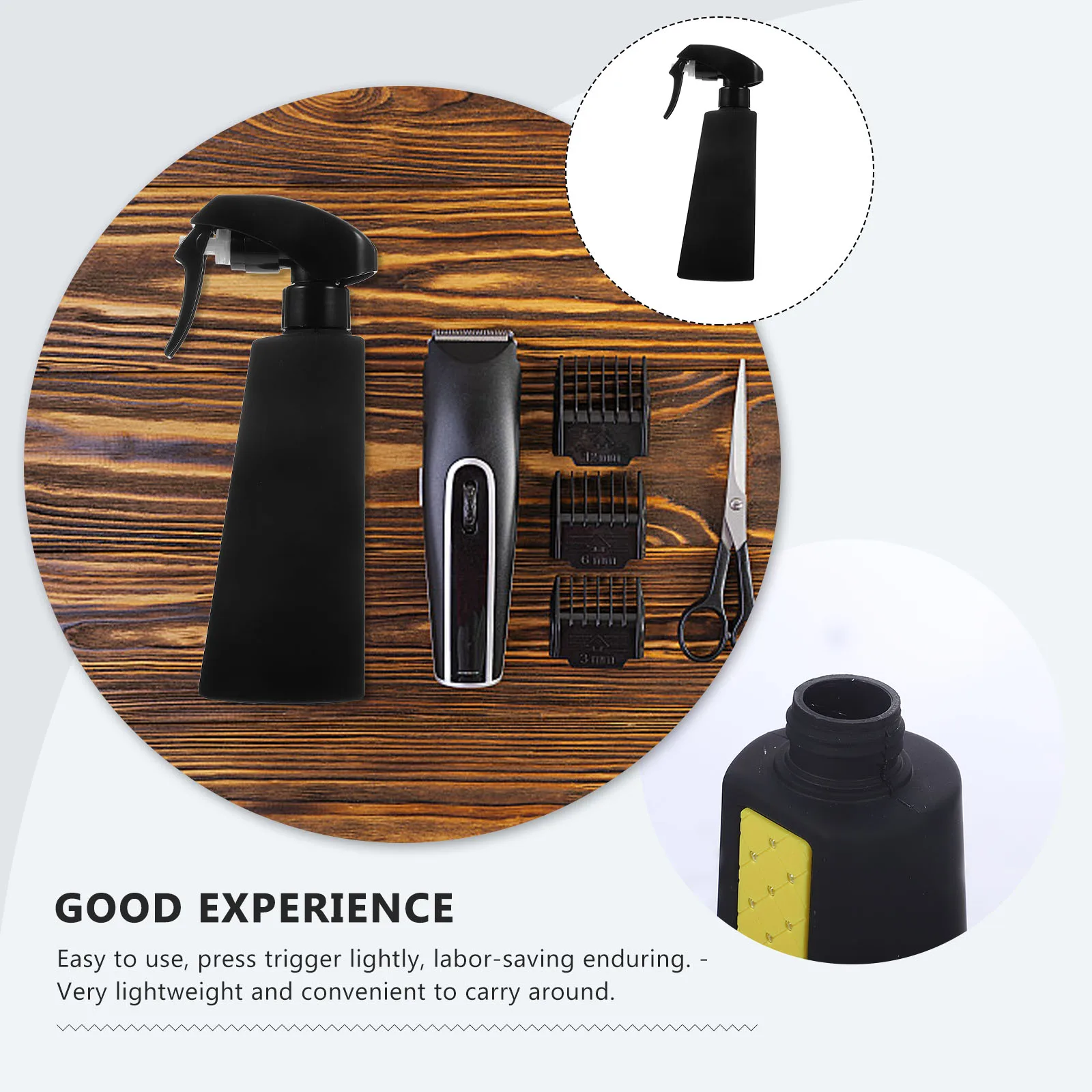 Empty Hairdressing Sprayer Portable Refillable Water Bottle Lightweight Easy Grip for Salon Garden Use Spray Bottle
Empty Hairdressing Sprayer Portable Refillable Water Bottle Lightweight Easy Grip for Salon Garden Use Spray Bottle