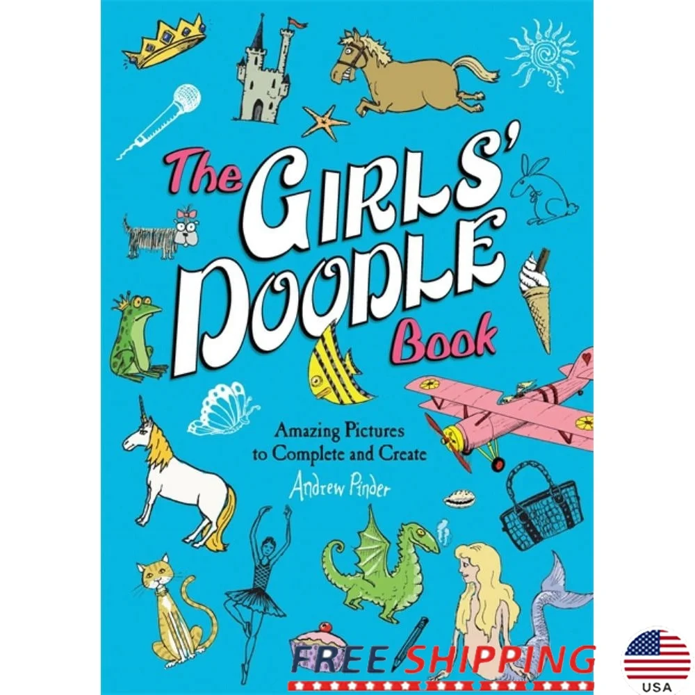 Creative Girls Doodle Book Fun Activity Kids Magic Forests Dream Castles Engaging Artwork Perforated Pages to Display Art
Creative Girls Doodle Book Fun Activity Kids Magic Forests Dream Castles Engaging Artwork Perforated Pages to Display Art