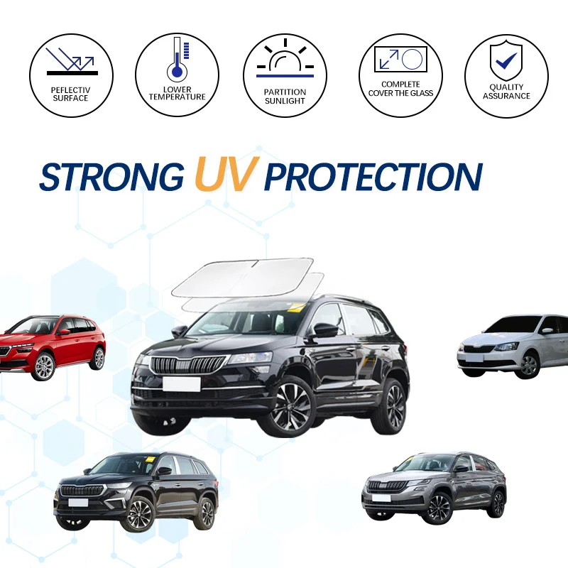 Солнцезащитный козырек для Skoda Afriq Roadiaq Epiq Elroq, складные блоки, УФ-лучи, сохраняет автомобильный кулер
Солнцезащитный козырек для Skoda Afriq Roadiaq Epiq Elroq, складные блоки, УФ-лучи, сохраняет автомобильный кулер