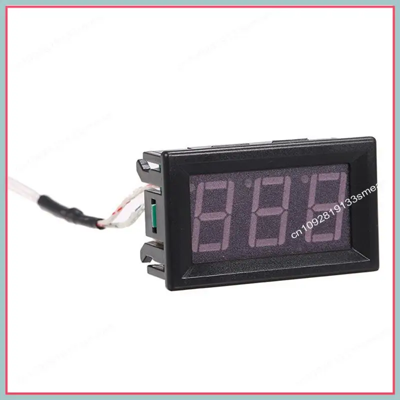 N94R Промышленный высокотемпературный термопарный термометр K-типа M6 DC12V -30-800 ℃ Цифровой измеритель температуры многоразовый красный
N94R Промышленный высокотемпературный термопарный термометр K-типа M6 DC12V -30-800 ℃ Цифровой измеритель температуры многоразовый красный