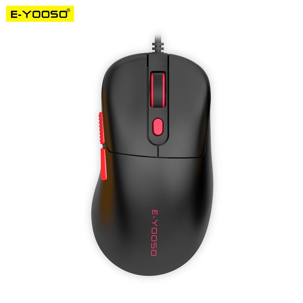 E-YOOSO X-51 USB Wired Gaming Mouse 24000 DPI 6 buttons programmable game Optical mice for PC Laptop Computer
E-YOOSO X-51 USB Wired Gaming Mouse 24000 DPI 6 buttons programmable game Optical mice for PC Laptop Computer