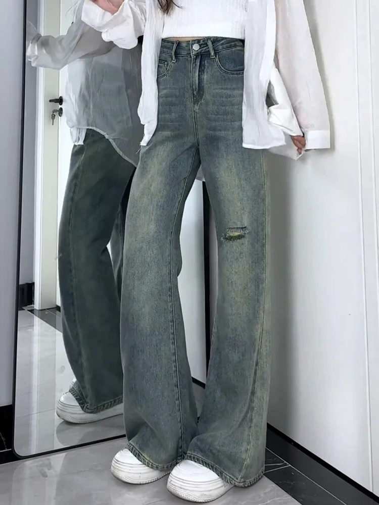 Джинсы для девочек, японская винтажная одежда, застежка-молния на пуговицах, регулируемый пояс с пряжкой, женская одежда, джинсовая мода
Джинсы для девочек, японская винтажная одежда, застежка-молния на пуговицах, регулируемый пояс с пряжкой, женская одежда, джинсовая мода