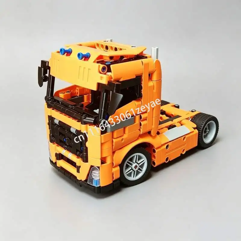 738PCS Heavy Duty Transport Truck Model MOC Custom Building Blocks DIY Technical Assembly Educational Creative Collectible Gift
738PCS Heavy Duty Transport Truck Model MOC Custom Building Blocks DIY Technical Assembly Educational Creative Collectible Gift