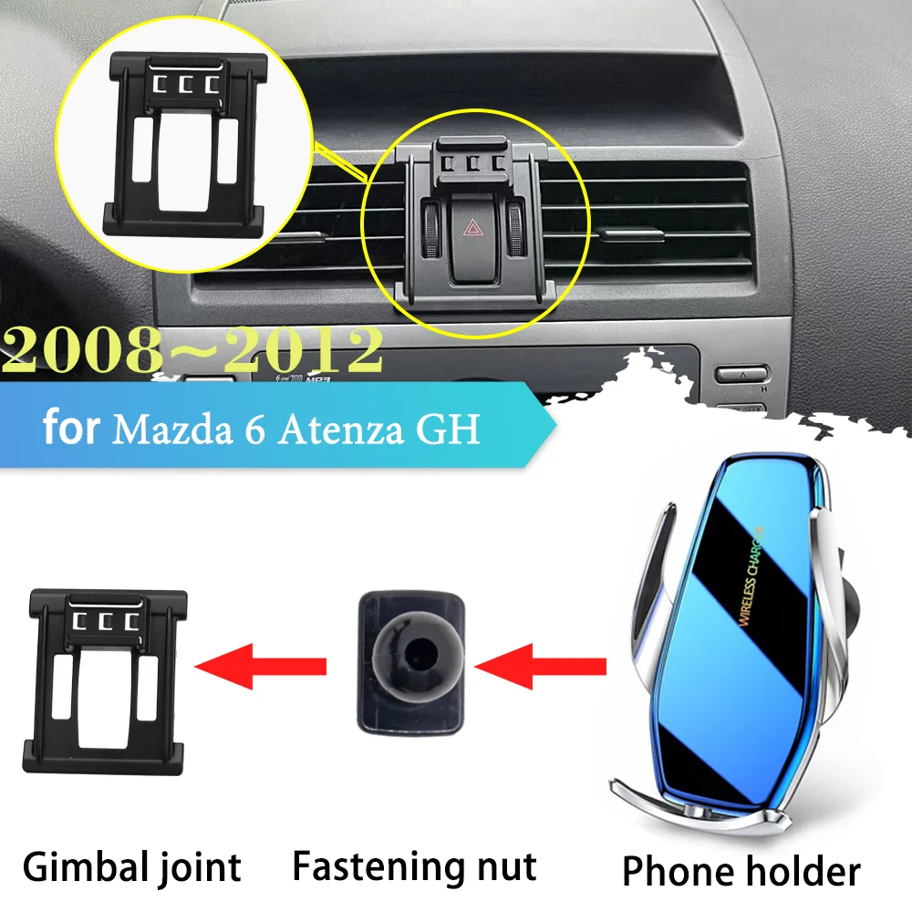 Автомобильный держатель для мобильного телефона 30 Вт для Mazda 6 Atenza GH 2008 ~ 2012 2009 2010 2011 GPS Clip Stand Поддержка беспроводной зарядки Наклейка Аксессуары Samsung
Автомобильный держатель для мобильного телефона 30 Вт для Mazda 6 Atenza GH 2008 ~ 2012 2009 2010 2011 GPS Clip Stand Поддержка беспроводной зарядки Наклейка Аксессуары Samsung