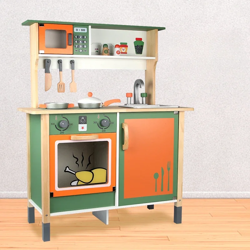 Montessori Social Games Playing House Wooden Kitchen Toys Miniature Food Dollhouse Accessories Cooking Pots Set Interactive Toys
Montessori Social Games Playing House Wooden Kitchen Toys Miniature Food Dollhouse Accessories Cooking Pots Set Interactive Toys