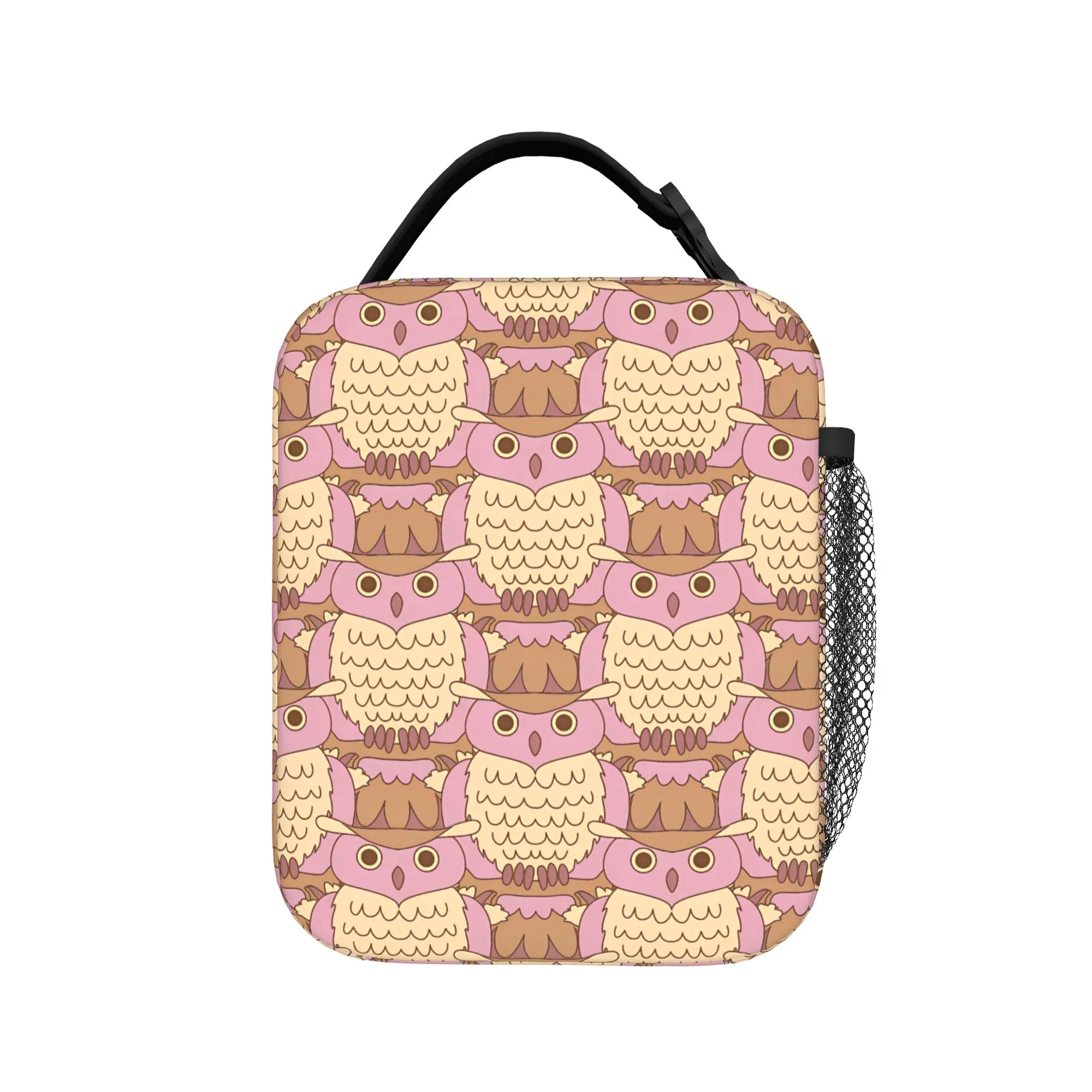 Pink Pattern Owl Lunch Bag For Girls Animal Print Print Lunch Box Casual School Cooler Bag Convenient Thermal Tote Handbags
Pink Pattern Owl Lunch Bag For Girls Animal Print Print Lunch Box Casual School Cooler Bag Convenient Thermal Tote Handbags