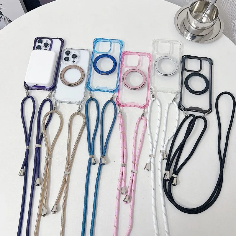 SR-360 Магнитный чехол с вращением для iPhone 16, 15, 14, 13, 11, 12 Pro Max Plus, металлический кольцевой держатель, ремешок через плечо, прозрачная крышка
SR-360 Магнитный чехол с вращением для iPhone 16, 15, 14, 13, 11, 12 Pro Max Plus, металлический кольцевой держатель, ремешок через плечо, прозрачная крышка