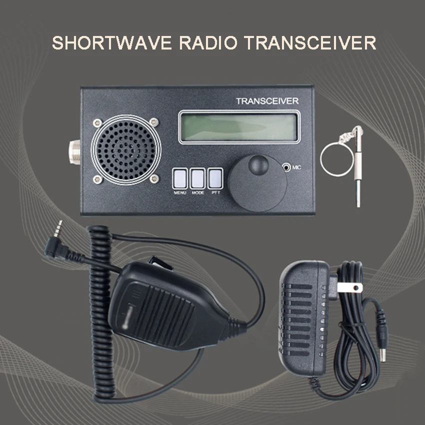 New 8 Band SDR Transceiver 8-band USB, LSB, CW, AM, FM HF SSB Transceiver with 6000mah Built-in Battery
New 8 Band SDR Transceiver 8-band USB, LSB, CW, AM, FM HF SSB Transceiver with 6000mah Built-in Battery