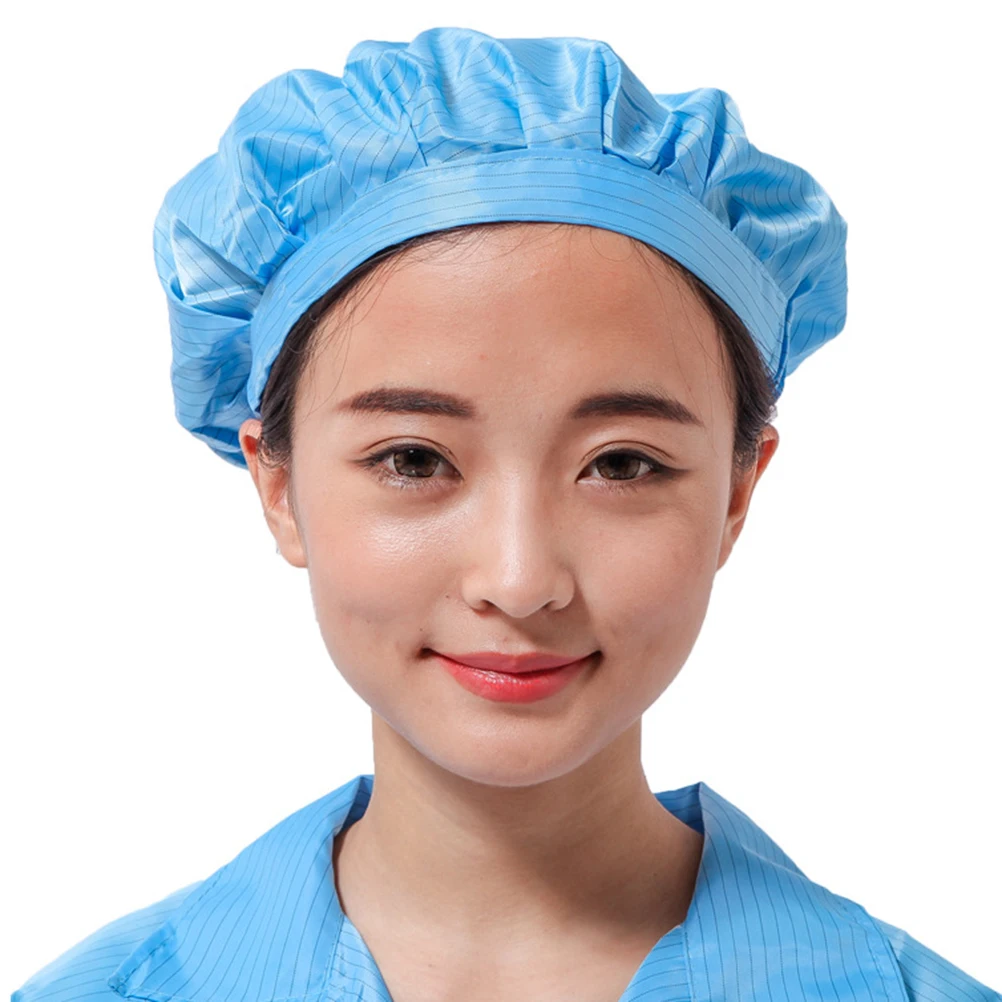 4 pcs ChefHat FactoryAdultsCap BreathableAntiStaticDustproof Hat PolyesterFoodElectronicsIndustry Lightweight
4 pcs ChefHat FactoryAdultsCap BreathableAntiStaticDustproof Hat PolyesterFoodElectronicsIndustry Lightweight