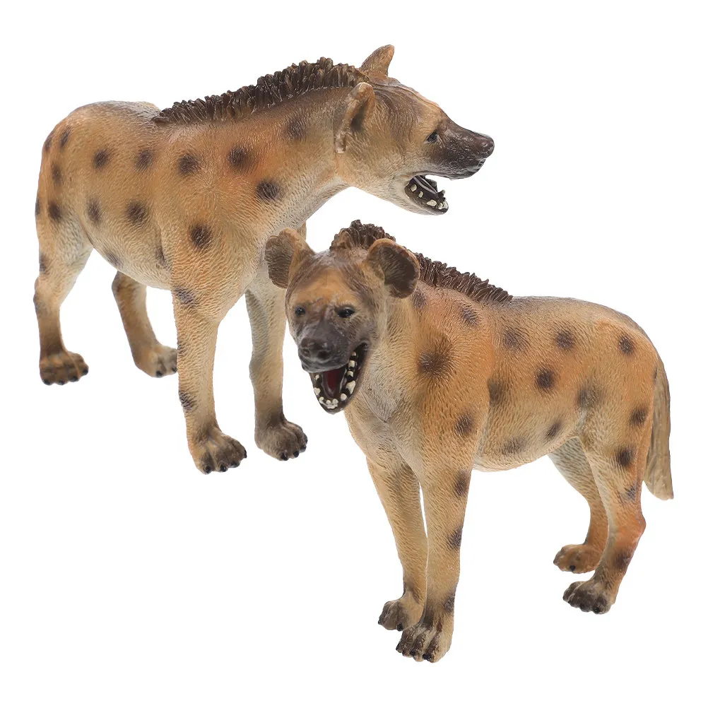 2 шт. реалистичные фигурки африканских гиен, фигурки диких животных из твердого пластика, развивающие игрушки для детей, обучающие когнитивным навыкам, фигурки гиен для демонстрации
2 шт. реалистичные фигурки африканских гиен, фигурки диких животных из твердого пластика, развивающие игрушки для детей, обучающие когнитивным навыкам, фигурки гиен для демонстрации