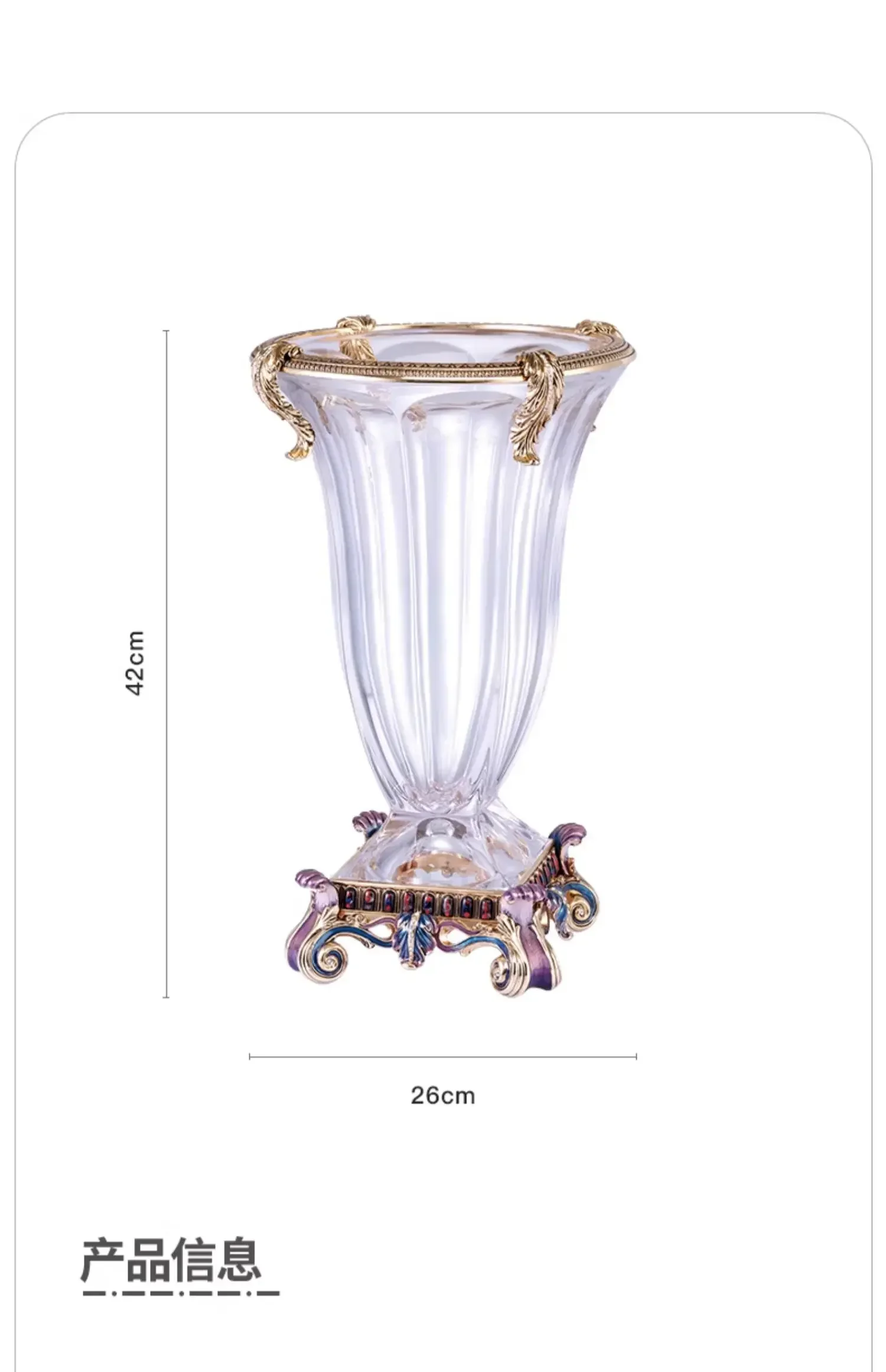 Nordic Transparent Glass Vase Enamel Roby Rodin Home Creative Decoration Living Room Table
Nordic Transparent Glass Vase Enamel Roby Rodin Home Creative Decoration Living Room Table