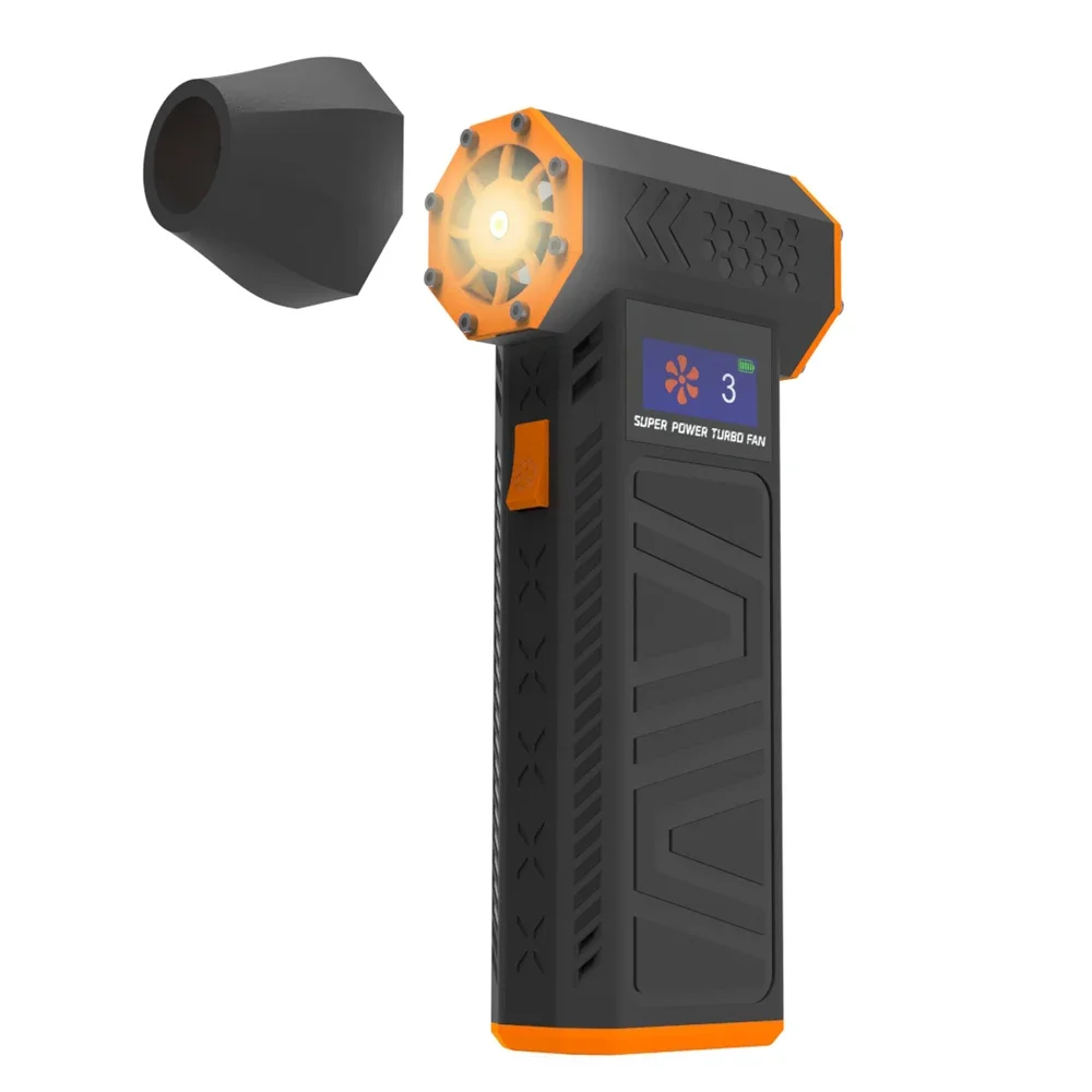 X3-M Violent Fan 130000RPM Powerful Air Blower Vacuum Dust Cleaner Type-C Charging Strong Winds 53m/s Brushless Turbo Jet Blow
X3-M Violent Fan 130000RPM Powerful Air Blower Vacuum Dust Cleaner Type-C Charging Strong Winds 53m/s Brushless Turbo Jet Blow