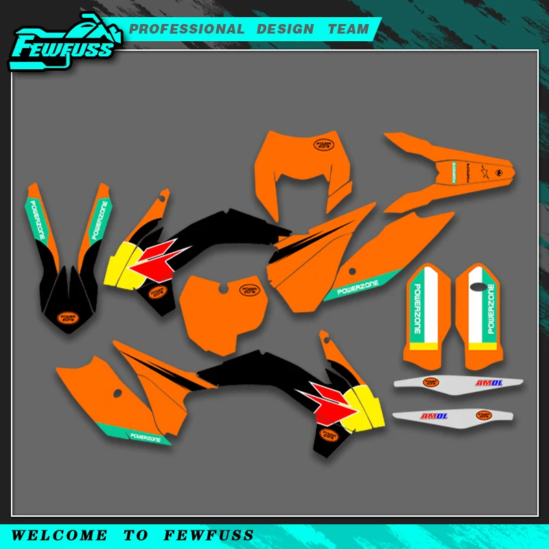 Fewfuss For KTM 125 250 300 350 450 500 SX SXF 2013-2015 EXC EXCF XCW XCF 2014-2016 Full Graphics Decals Stickers Kit
Fewfuss For KTM 125 250 300 350 450 500 SX SXF 2013-2015 EXC EXCF XCW XCF 2014-2016 Full Graphics Decals Stickers Kit