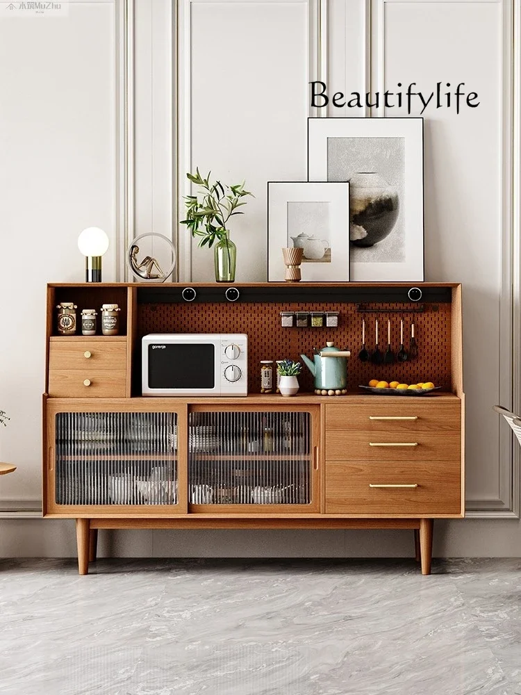 Nordic side cabinet solid wood Japanese storage entrance simple modern coffee wine cabinet designer
Nordic side cabinet solid wood Japanese storage entrance simple modern coffee wine cabinet designer
