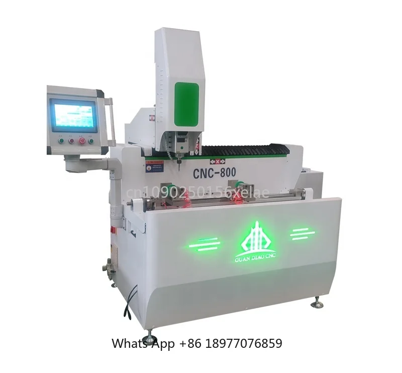 Aluminum Profile CNC Drilling Milling Machine Window And Door Making Machine
Aluminum Profile CNC Drilling Milling Machine Window And Door Making Machine