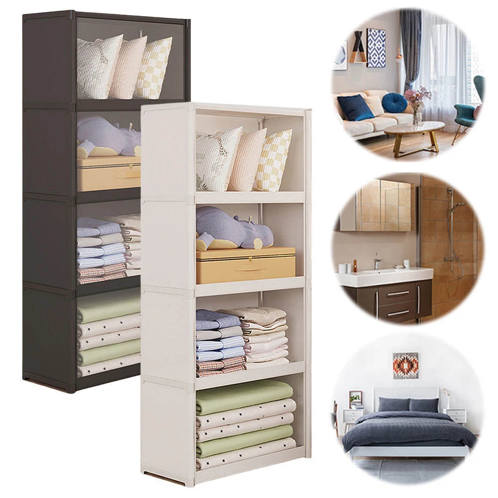 Closet Organizer with Lid Clothes Storage Organizer Dustproof Storage Cabinet Multi-layer Storage Rack for Bedroom
Closet Organizer with Lid Clothes Storage Organizer Dustproof Storage Cabinet Multi-layer Storage Rack for Bedroom