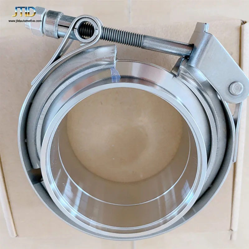 JTLD 2 Inch 51mm V Band Clamp Stainless Steel Quick Release Bolt Clip Male Female Flanges for Turbo Exhaust Pipe System
JTLD 2 Inch 51mm V Band Clamp Stainless Steel Quick Release Bolt Clip Male Female Flanges for Turbo Exhaust Pipe System