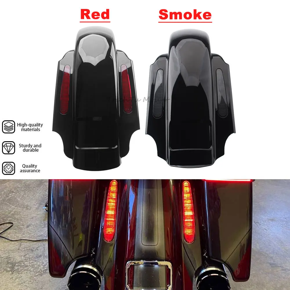 For Harley Road King Electra Glide Classic FLHR/I FLHTC/I 1993-2008 Motorcycle Extended Rear Fender Mudguard w/ Integrated Light
For Harley Road King Electra Glide Classic FLHR/I FLHTC/I 1993-2008 Motorcycle Extended Rear Fender Mudguard w/ Integrated Light