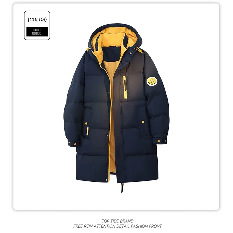 Новая зимняя мужская утепленная хлопковая куртка 2025 года: повседневная, теплая, с длинными рукавами, с капюшоном, из смесового полиэстера, приталенного кроя.
Новая зимняя мужская утепленная хлопковая куртка 2025 года: повседневная, теплая, с длинными рукавами, с капюшоном, из смесового полиэстера, приталенного кроя.