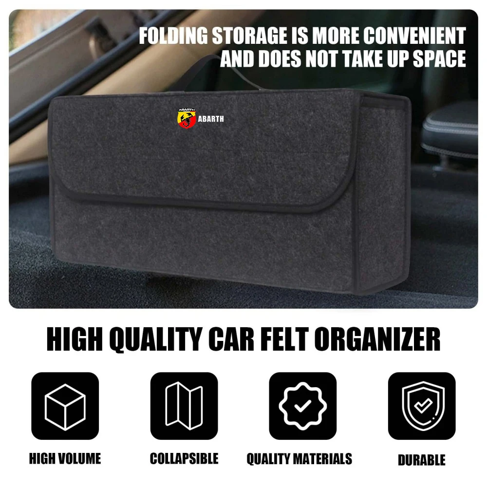 Car trunk household felt storage bag folding household For Abbas Abarth Punto 124/125/500 Stilo Ducato Car Accessories
Car trunk household felt storage bag folding household For Abbas Abarth Punto 124/125/500 Stilo Ducato Car Accessories