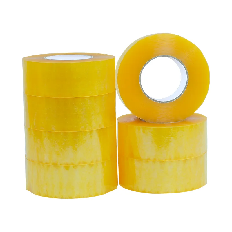 42mm Width Clear Yellow Packing Tape, Heavy Duty Packaging Tape for Shipping Packaging Mobile Sealing decorative adhesive tapes
42mm Width Clear Yellow Packing Tape, Heavy Duty Packaging Tape for Shipping Packaging Mobile Sealing decorative adhesive tapes