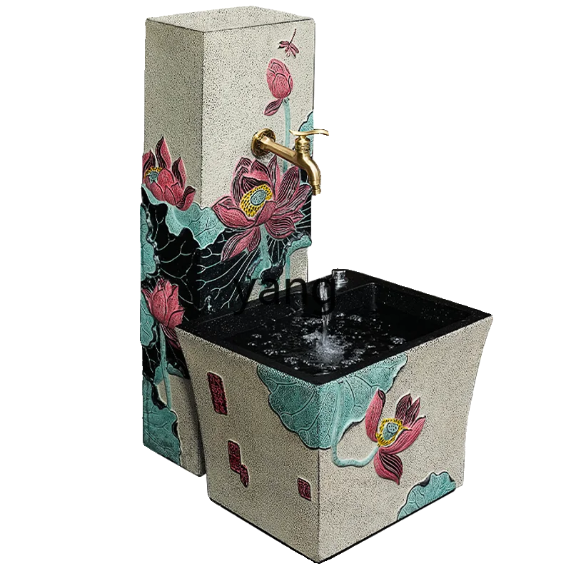 lmm outdoor washbasin courtyard sink basin floor column washbasin integrated mop pool
lmm outdoor washbasin courtyard sink basin floor column washbasin integrated mop pool