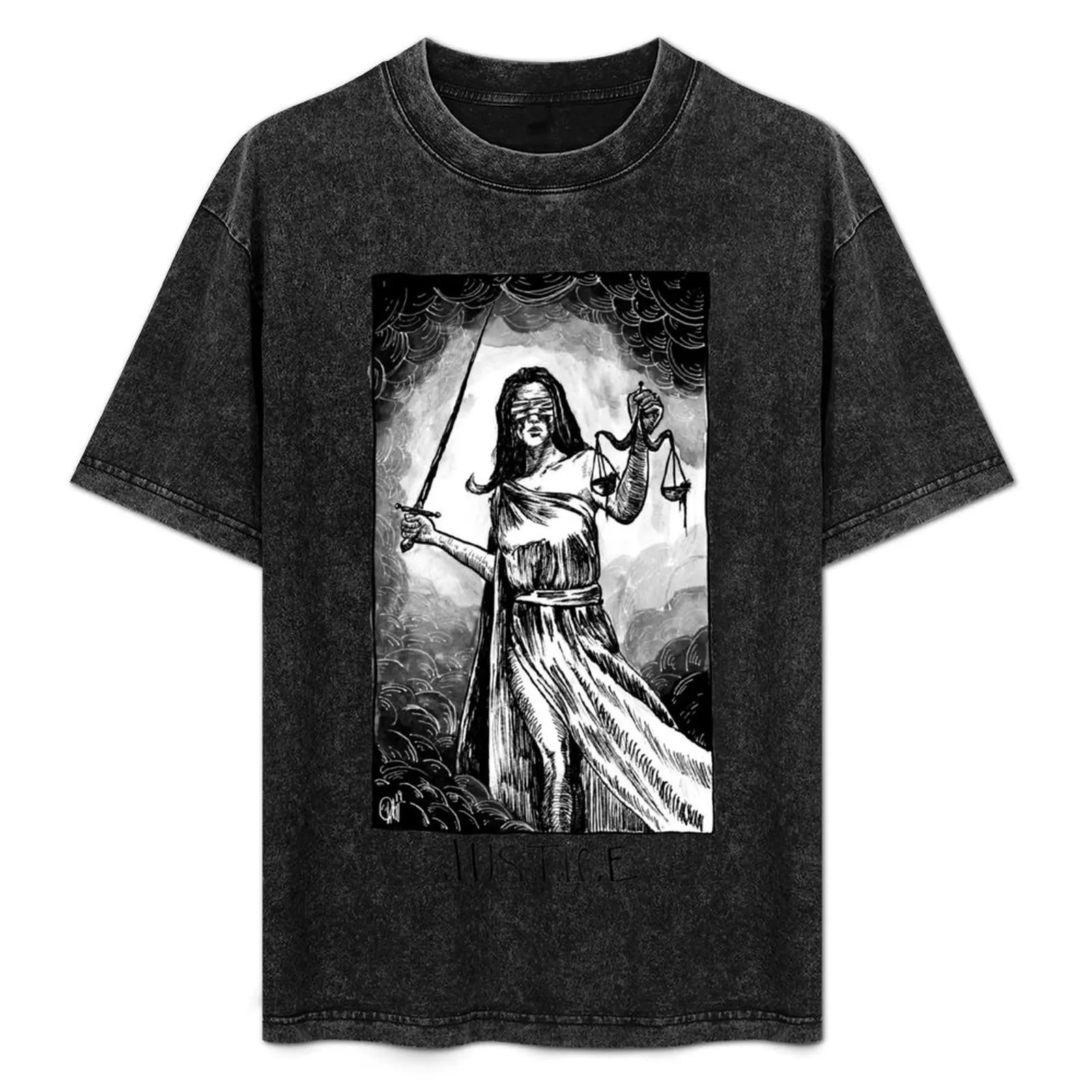 Justice T-Shirt Durable Work Wear T-Shirt
Justice T-Shirt Durable Work Wear T-Shirt