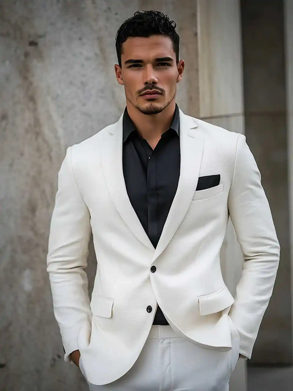 Fashion Suits for Men Business Slim Suits Single Breasted Jacket Man Wedding Suits Groom Office Wedding Party Wear Customized
Fashion Suits for Men Business Slim Suits Single Breasted Jacket Man Wedding Suits Groom Office Wedding Party Wear Customized
