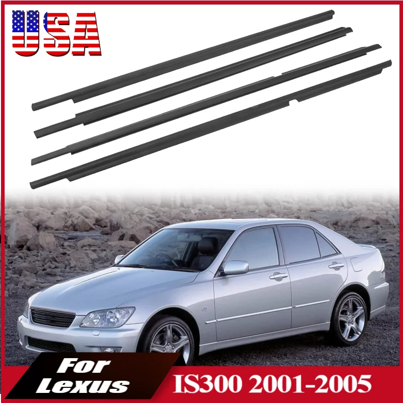 4 шт. уплотнитель для Lexus IS300 2001-2005, молдинг двери, окна, уплотнительные ленты, уплотнительные ленты для окон, 75710-53011
4 шт. уплотнитель для Lexus IS300 2001-2005, молдинг двери, окна, уплотнительные ленты, уплотнительные ленты для окон, 75710-53011