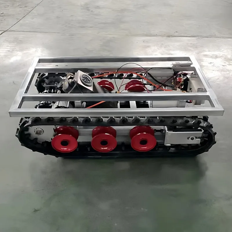 Remote Control Electric Crawler Carrier All Terrain Transport Vehicle For Engineering Machinery Sprayer Lifting Platform Chassis
Remote Control Electric Crawler Carrier All Terrain Transport Vehicle For Engineering Machinery Sprayer Lifting Platform Chassis