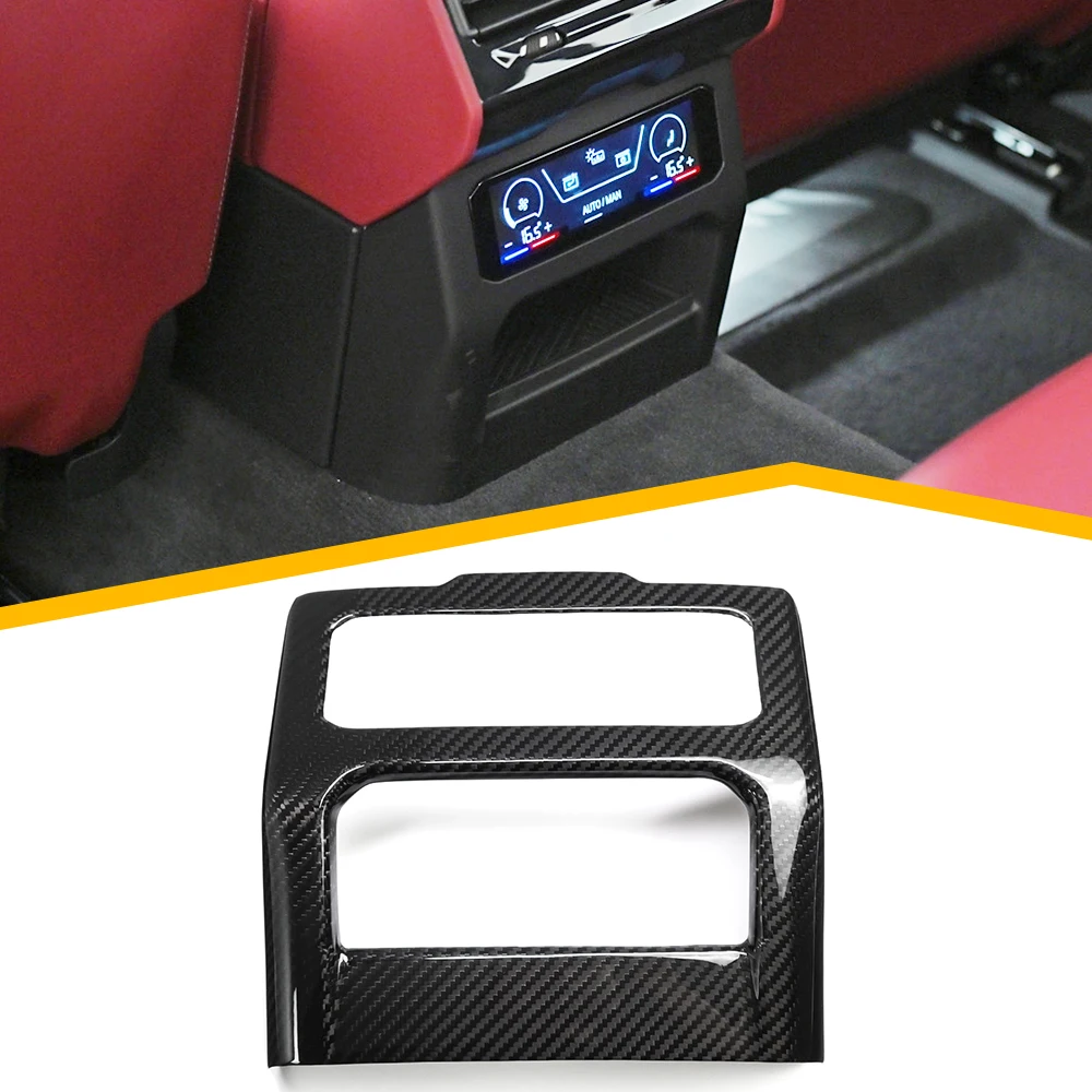 for BMW 5 Series G68 2024+ Rear Air Vent Outlet Trim Cover Long-wheelbase Saloon Dry Carbon Fiber Interior Accessories
for BMW 5 Series G68 2024+ Rear Air Vent Outlet Trim Cover Long-wheelbase Saloon Dry Carbon Fiber Interior Accessories