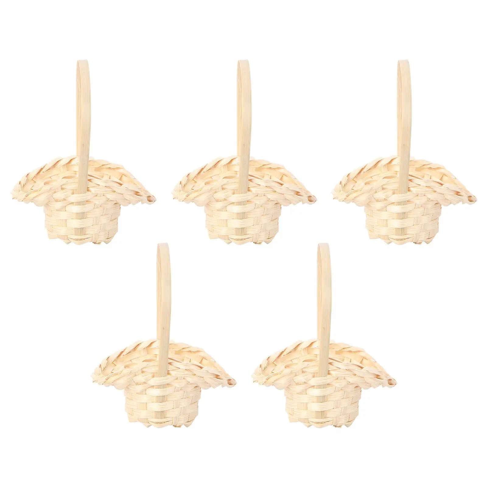 5 Pcs Woven Flower Baskets Handmade Storage Containers Wooden Chemical Rattan Style Practical Sundries
5 Pcs Woven Flower Baskets Handmade Storage Containers Wooden Chemical Rattan Style Practical Sundries