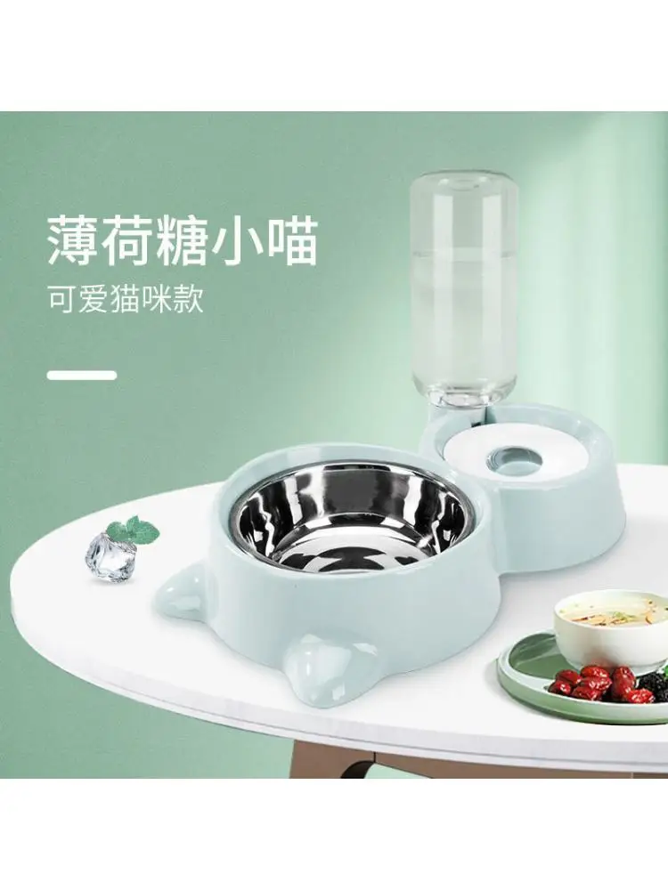 Dog Bowls For Small And Medium-sized Dogs,automatic Cat Drinking Fountains, Rice Bowls, Stainless Steel Double Bowls
Dog Bowls For Small And Medium-sized Dogs,automatic Cat Drinking Fountains, Rice Bowls, Stainless Steel Double Bowls