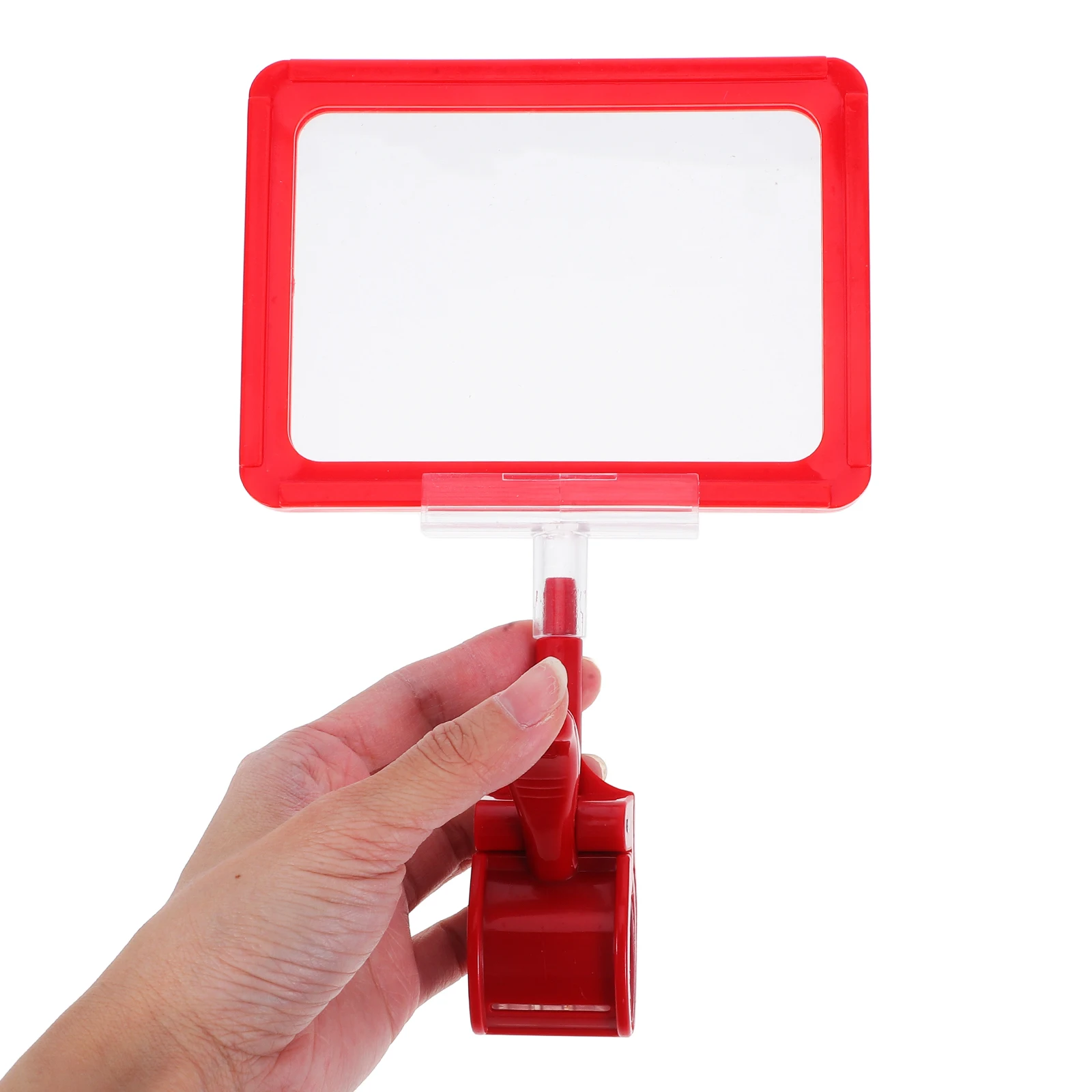 1 Set Double Sided Sign Holder Rotating Clamp Display Clips Retail Supermarket Clothing Store Multi Directional Tabletop Shelf
1 Set Double Sided Sign Holder Rotating Clamp Display Clips Retail Supermarket Clothing Store Multi Directional Tabletop Shelf