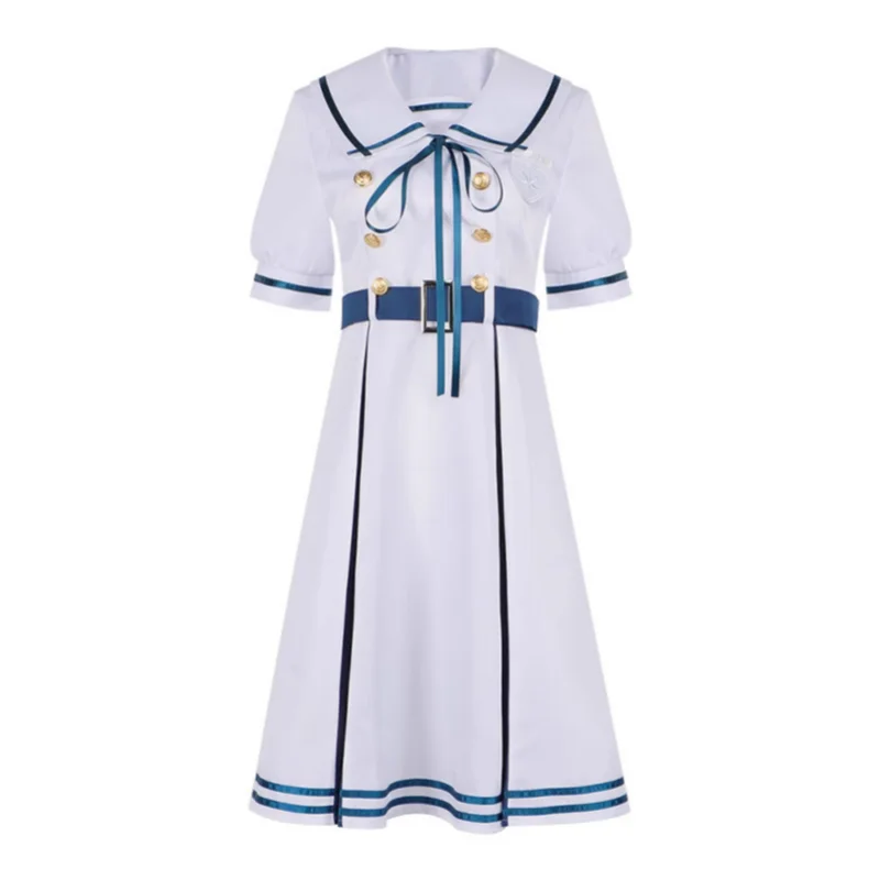 Anime BanG Dream! Ave Mujica Cosplay Costume Wakaba Mutsumi White School Dress Women Summer JK Uniforms Set Halloween Party Suit
Anime BanG Dream! Ave Mujica Cosplay Costume Wakaba Mutsumi White School Dress Women Summer JK Uniforms Set Halloween Party Suit