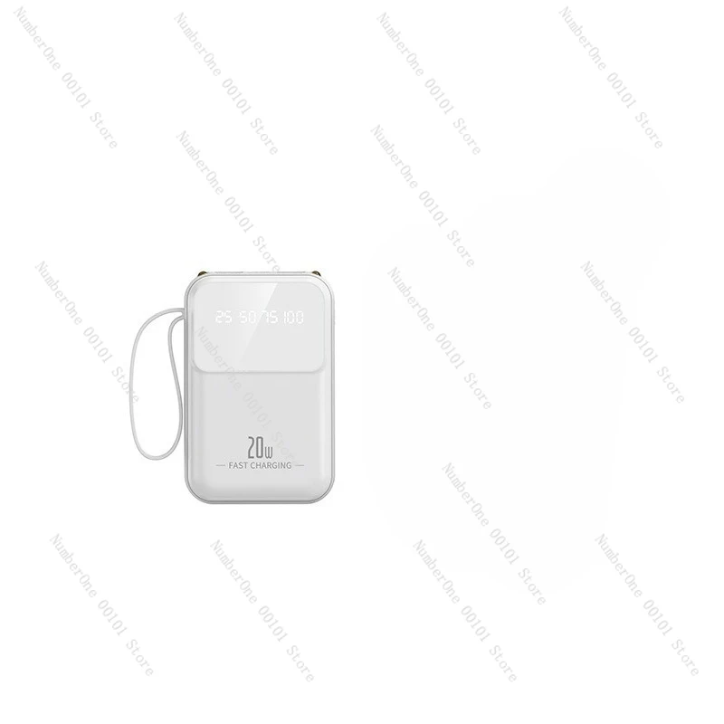 20,000 mAh comes with a four-wire large-capacity power bank, removable and portable mobile power supply.
20,000 mAh comes with a four-wire large-capacity power bank, removable and portable mobile power supply.