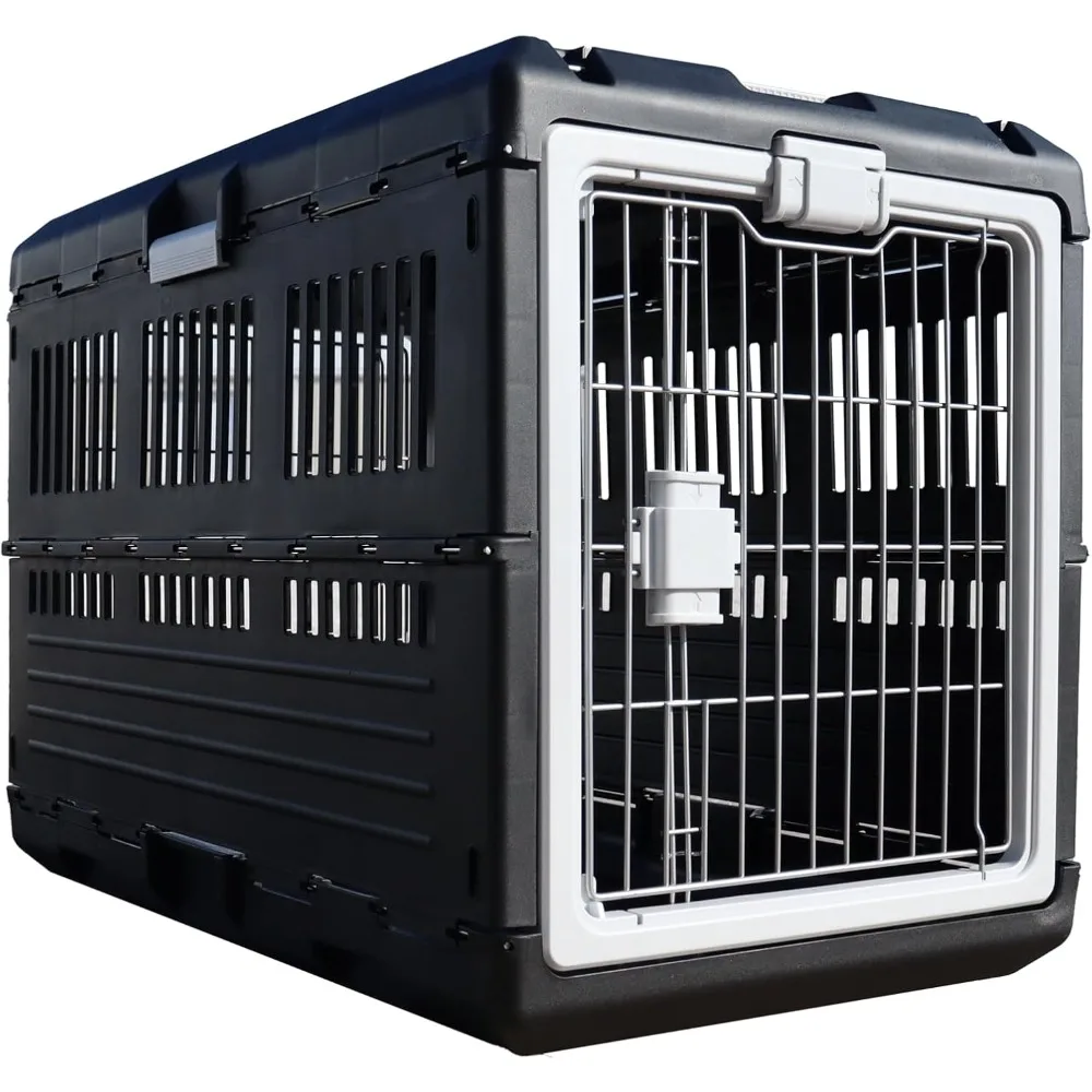 Masterpiece USA Pet Carrier & Crate 35" - Premium Collapsible Design For Medium Cats And Dogs - Portable Kennel For Indoor/Outd
Masterpiece USA Pet Carrier & Crate 35" - Premium Collapsible Design For Medium Cats And Dogs - Portable Kennel For Indoor/Outd