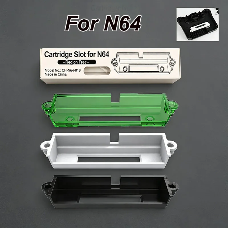 Universal Region Free Game Cartridge Slot Durable For N64 - Convert N64 USA to Play Japanese Import Games - N64 Cartridge Slot
Universal Region Free Game Cartridge Slot Durable For N64 - Convert N64 USA to Play Japanese Import Games - N64 Cartridge Slot