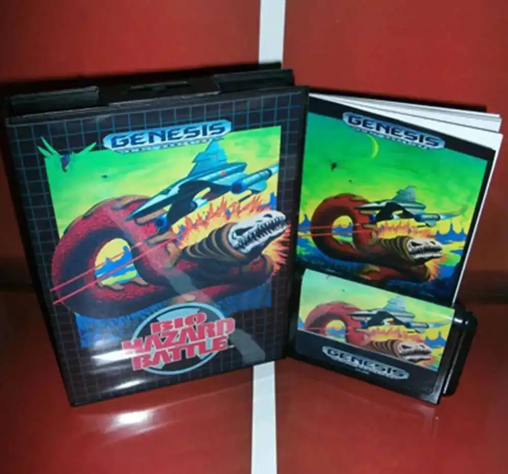 Bio Hazard Battle с коробкой и инструкцией, картридж для 16-битной игровой картриджа Sega MD, система Megadrive Genesis
Bio Hazard Battle с коробкой и инструкцией, картридж для 16-битной игровой картриджа Sega MD, система Megadrive Genesis